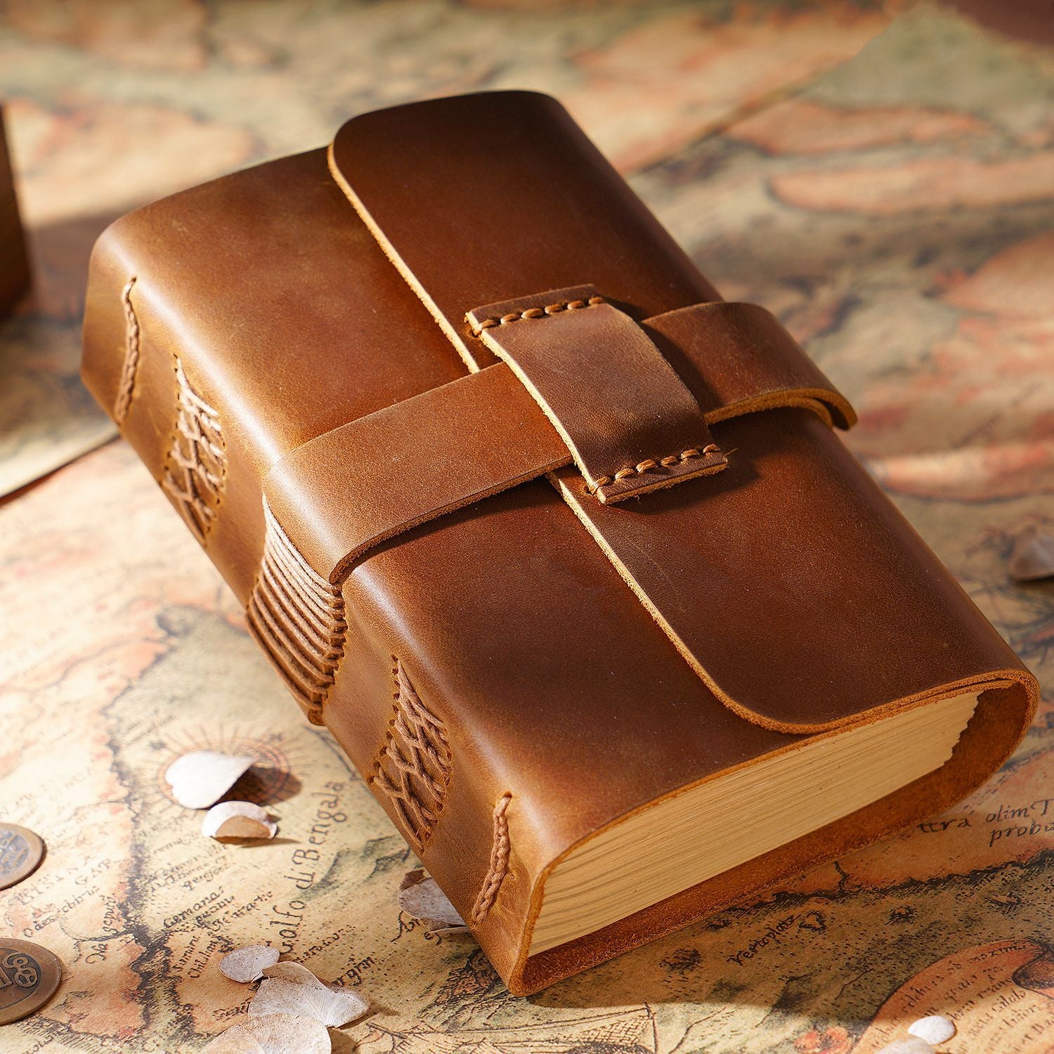 Wholesale Cowhide Thick Vintage Notebook